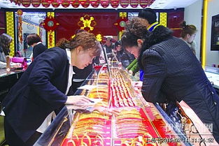 春節(jié)將至，貴金屬銷售人氣漸旺